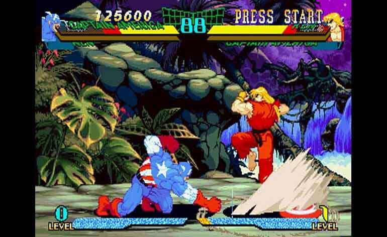 Marvel Super Heroes Vs Street Fighter