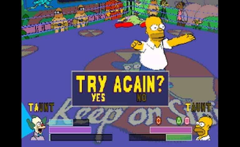 Simpsons, The – Wrestling